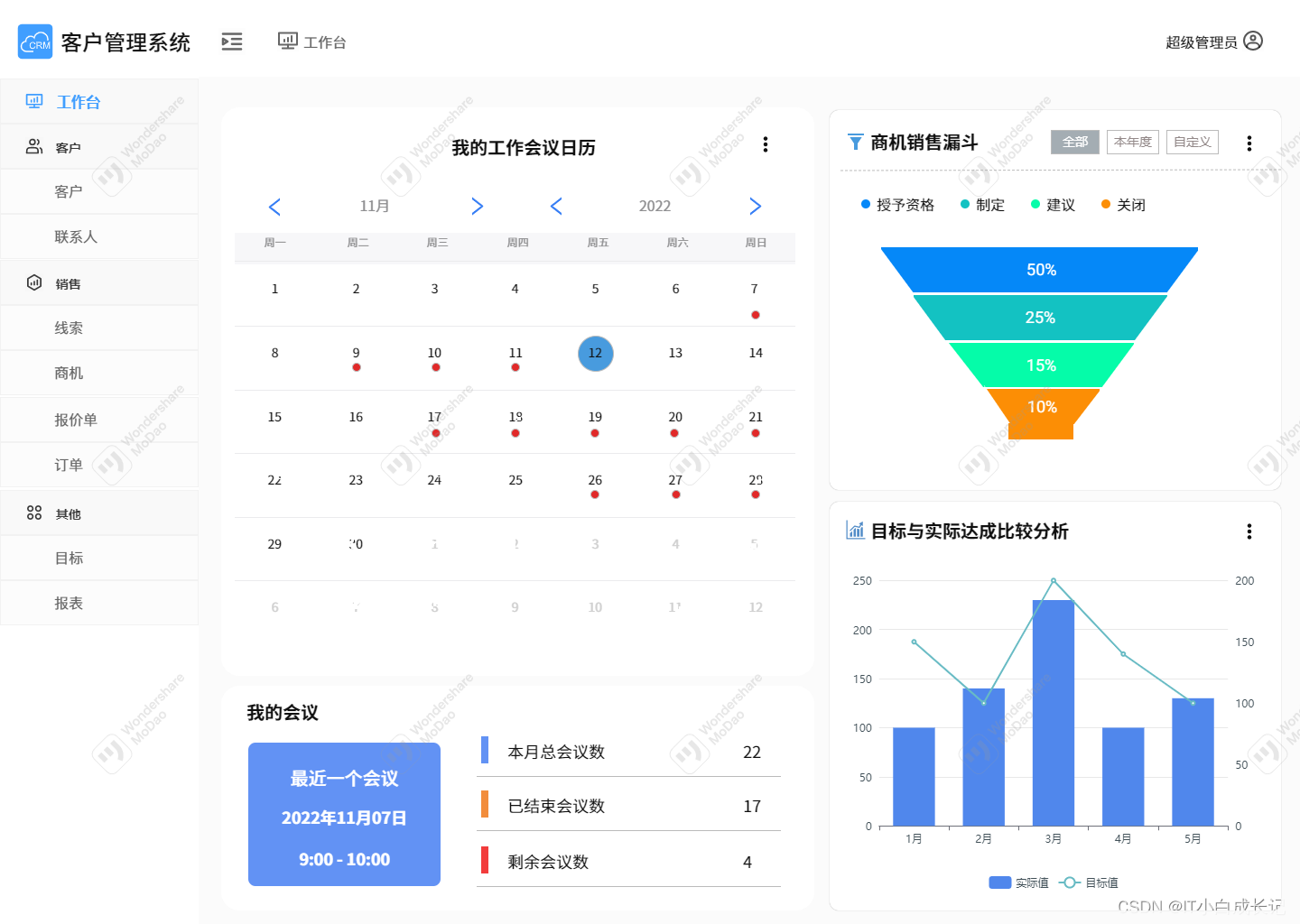 CRM客户关系管理系统UI设计作品_crm ui-CSDN博客